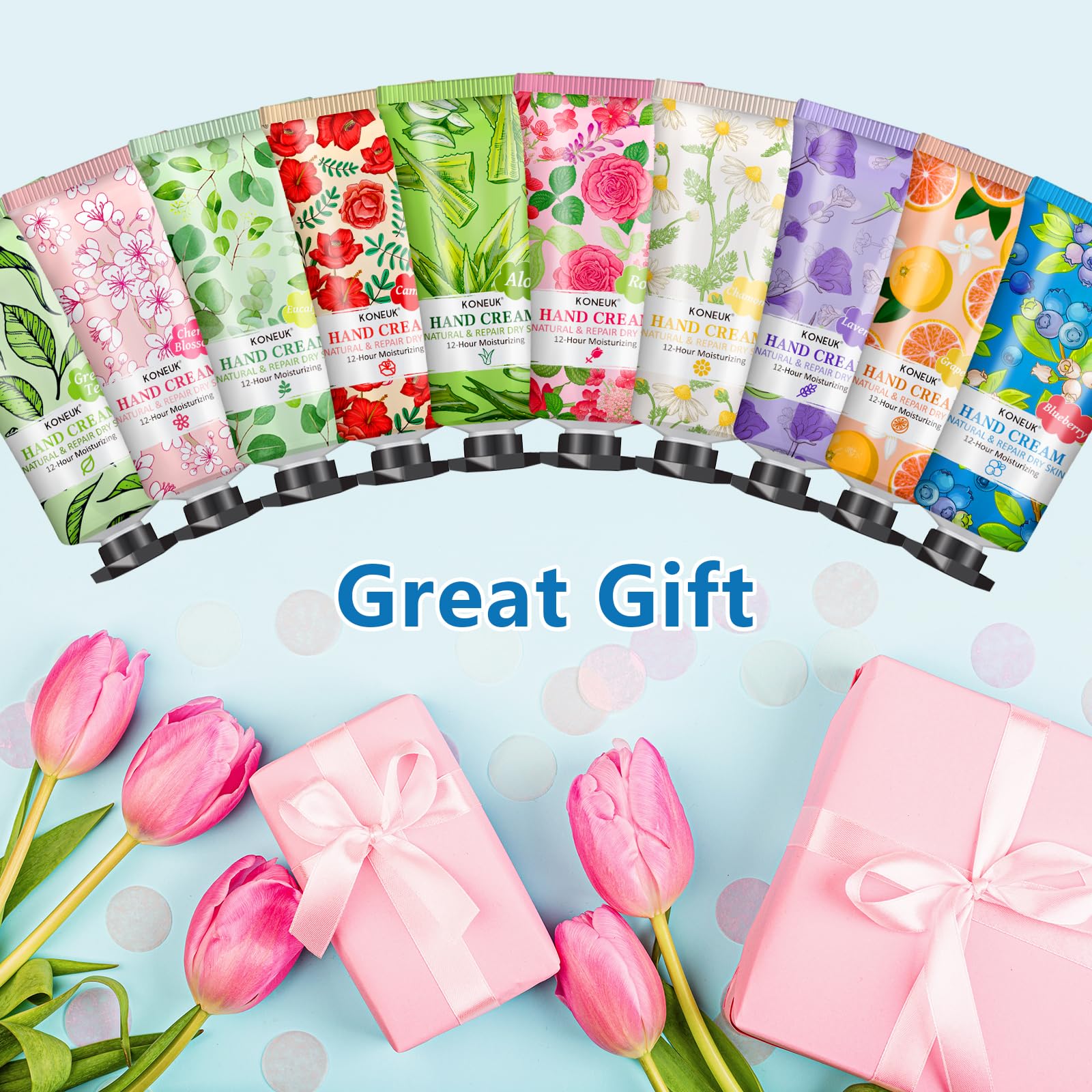 KONEUK regalo para ocasiones especiales con cremas de manos