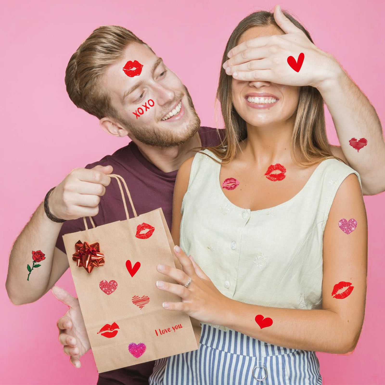 Konsait tatuajes temporales San Valentín: 82 diseños únicos para variedad