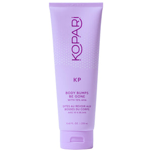 Kopari KP Exfoliante Corporal en tubo con 10% AHA para piel suave.