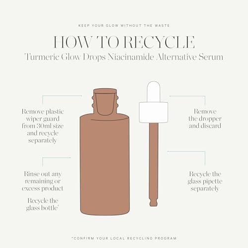 KORA Organics Turmeric Glow Drops vegano y libre de crueldad