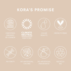 KORA Organics Mascarilla cúrcuma con semillas de rosa mosqueta para limpieza profunda.