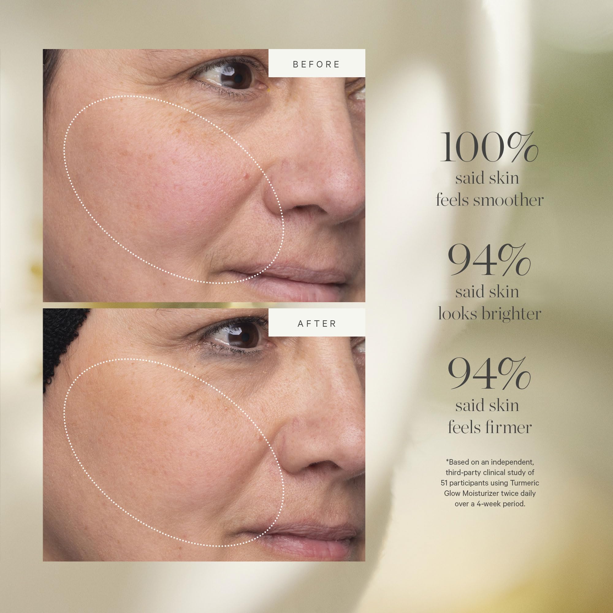 KORA Organics Turmeric Glow crema ingredientes clave turmerico para brillo natural