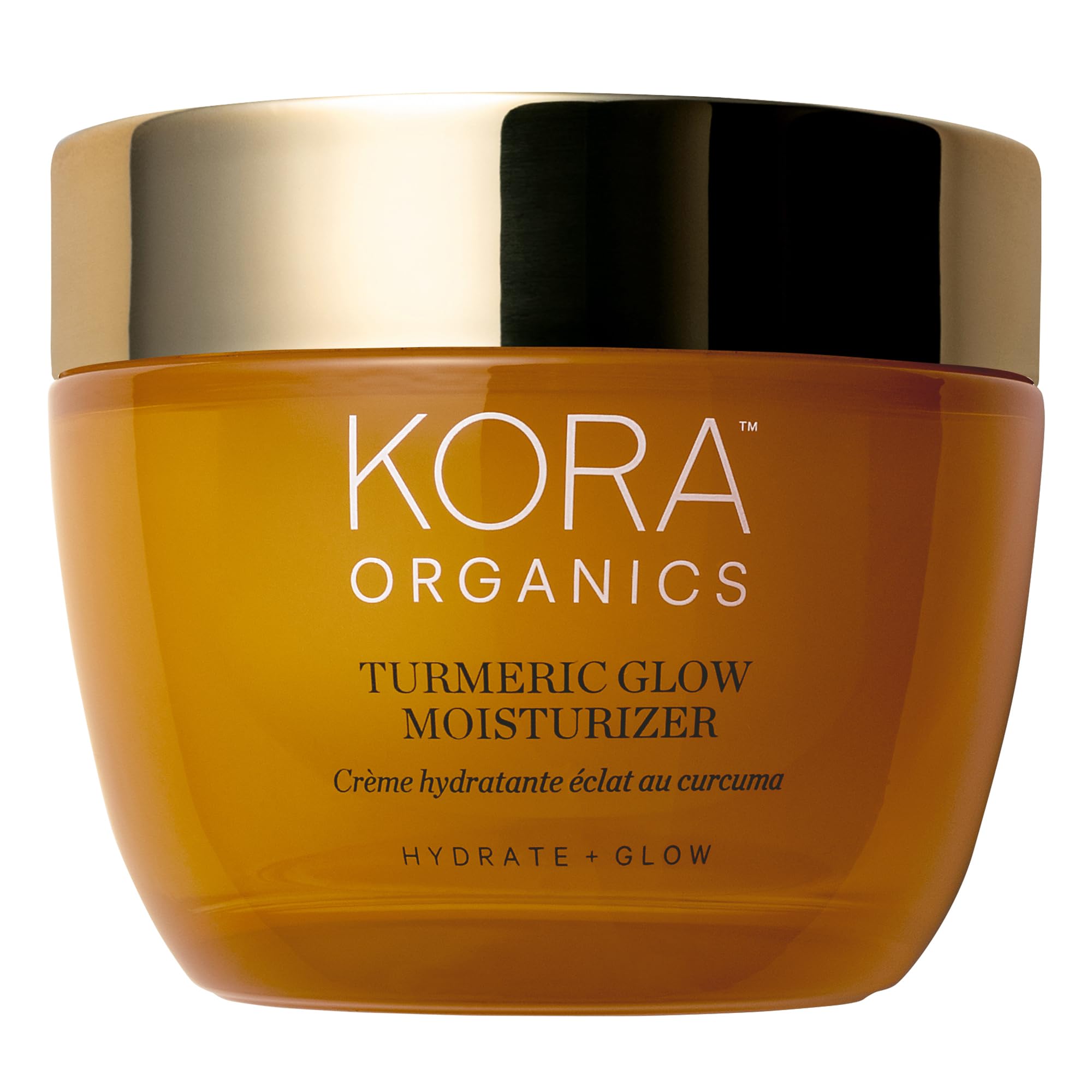 KORA Organics Turmeric Glow crema rostro hidratante para piel suave y nutrida