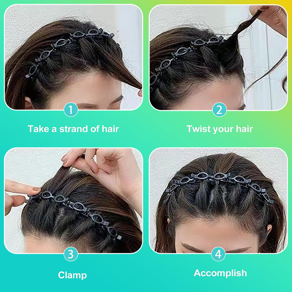 KornaDoz accesorio de peinado, mantiene el cabello apartado con estilo.