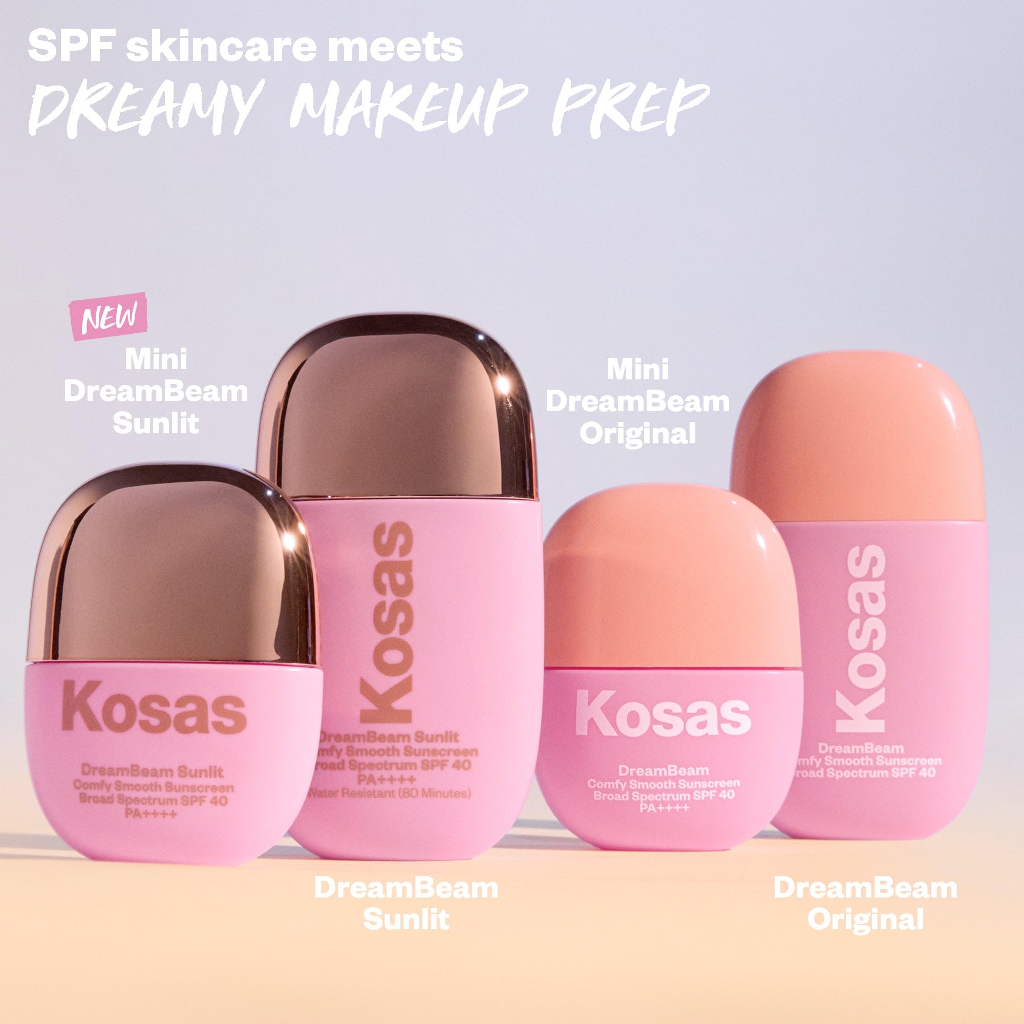 Kosas DreamBeam está dermatológicamente probado para piel sensible.