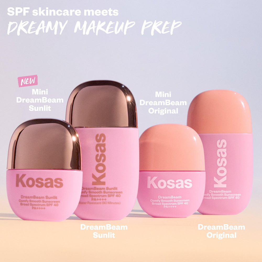 Kosas DreamBeam está dermatológicamente probado para piel sensible.