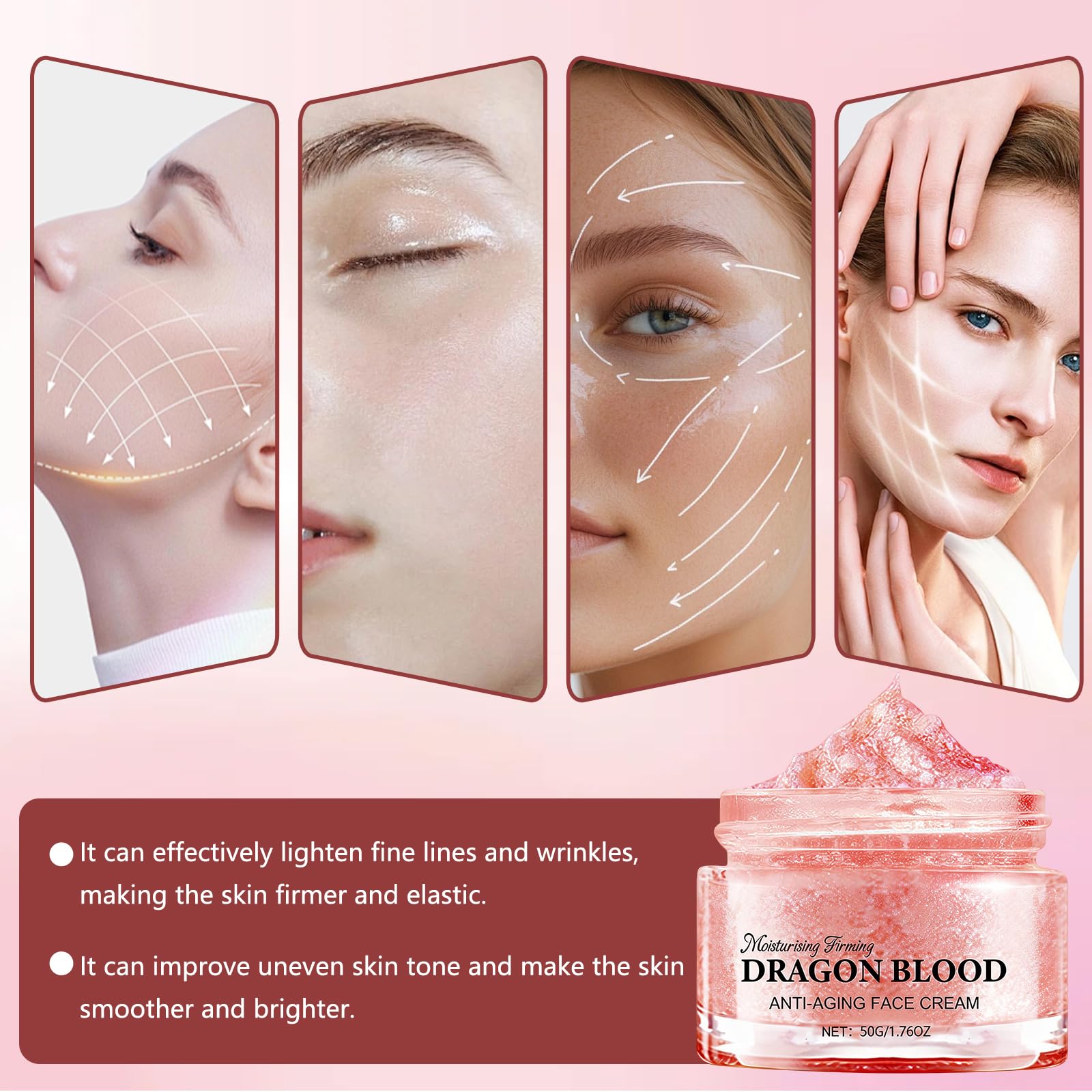 Kosimi crema sangre de dragón ingredientes naturales para revitalizar la piel.