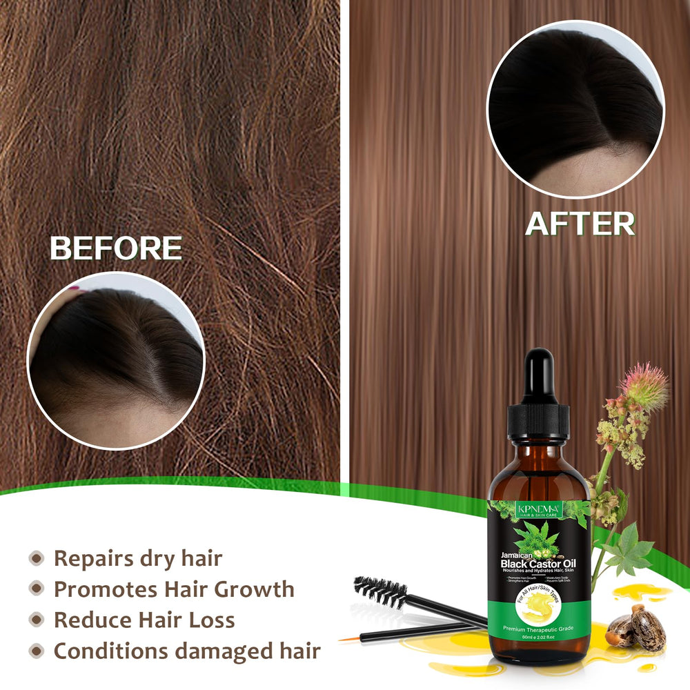 KPNEMA Masaje capilar para cabello sedoso y menos frizz