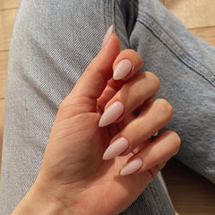 Uñas falsas reutilizables KQueenest con recubrimiento UV, duraderas para múltiples usos.