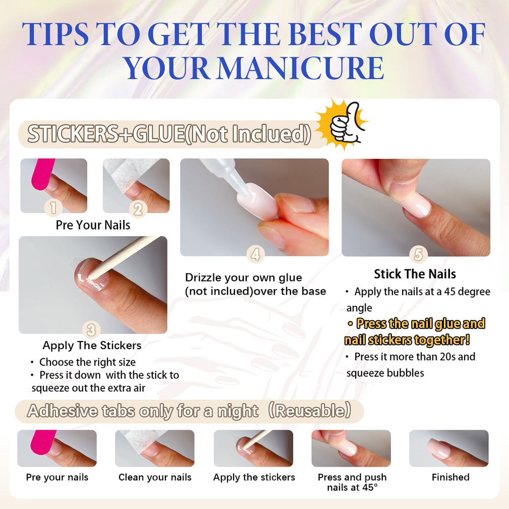 Uñas KQueenest para bodas en tono azul durante la celebración.