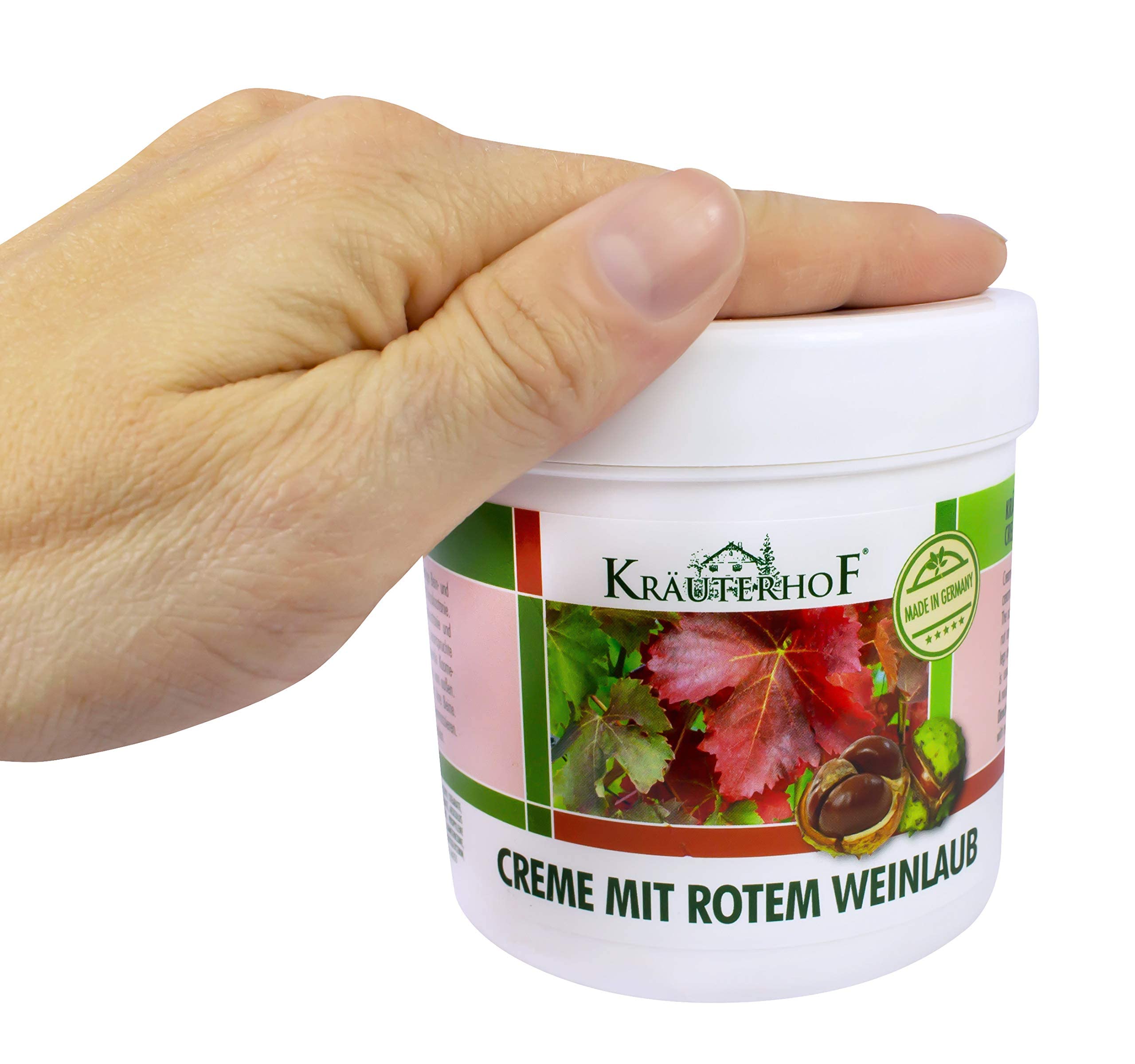 Krauterhof cuidado diario de piernas con aroma suave para bienestar.