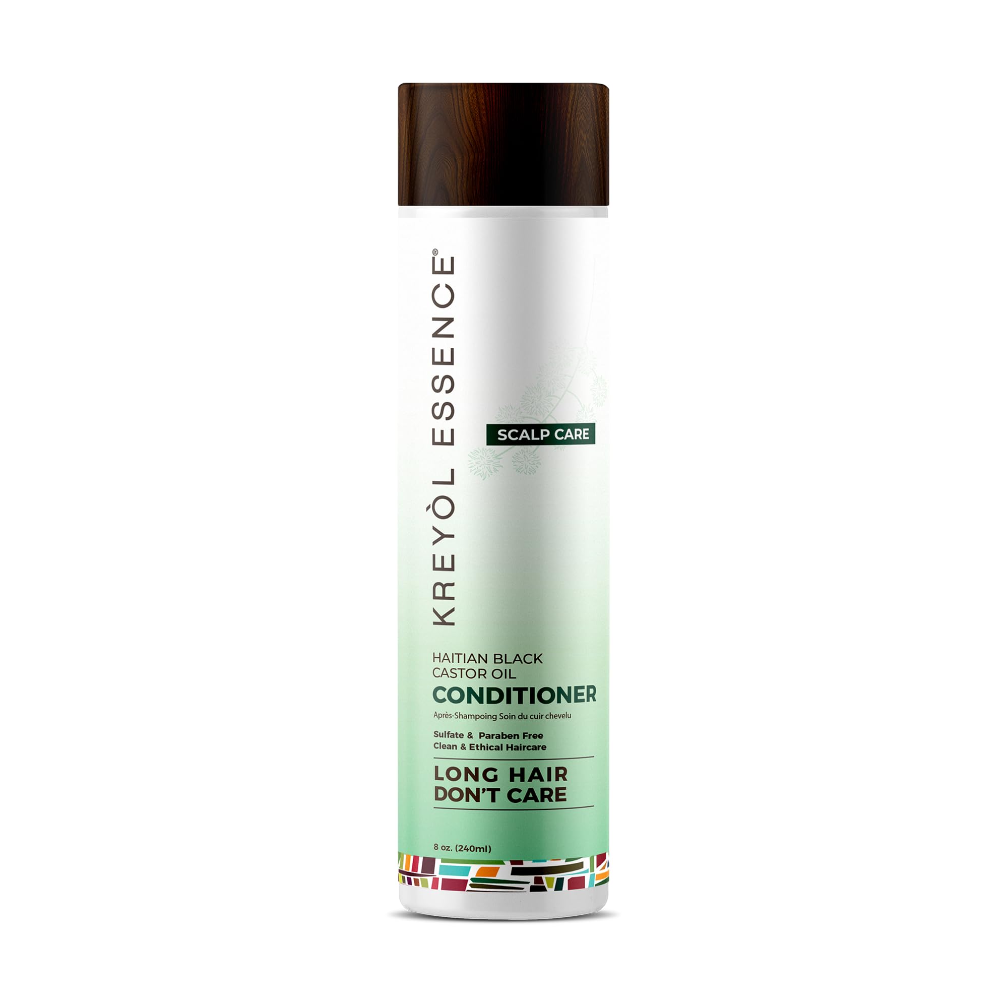 Acondicionador Kreyol Essence para cabello con caspa haitiano, suaviza y nutre.