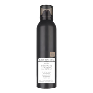 Kristin Ess Hair Refine laca fijadora con fijación flexible para peinados