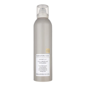 Kristin Ess Instant Lift Mousse en botella frontal para volumen inmediato