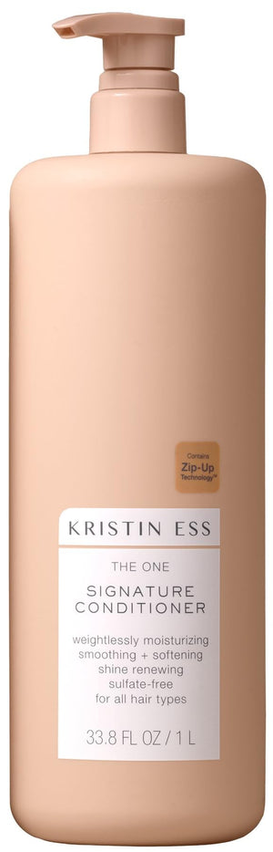 Kristin Ess The One condicionador para cabello seco y dañado aporta hidratación y brillo.