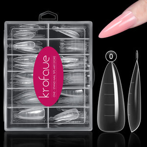 Krofaue gel de extension dual, 120 piezas, diseño en gotas para una aplicación suave.