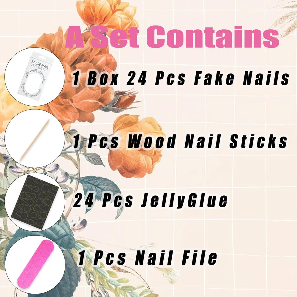 KRTBKR uñas postizas material ABS de alta calidad para durabilidad