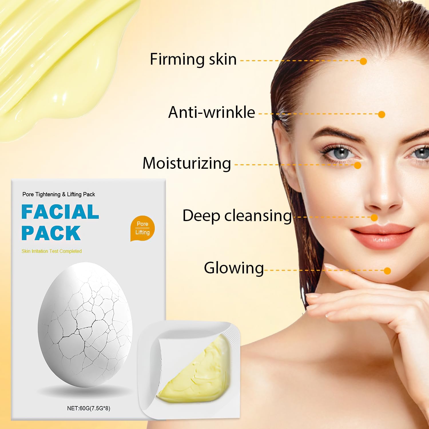 Kubot Mascarilla Zombie levantamiento: contornos faciales más definidos con suavidad