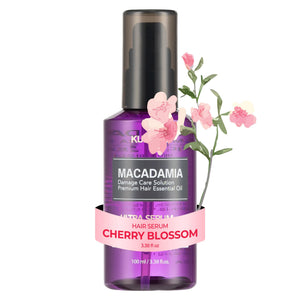 KUNDAL Ultra Macadamia Oil Serum: bote para control del frizz diario.