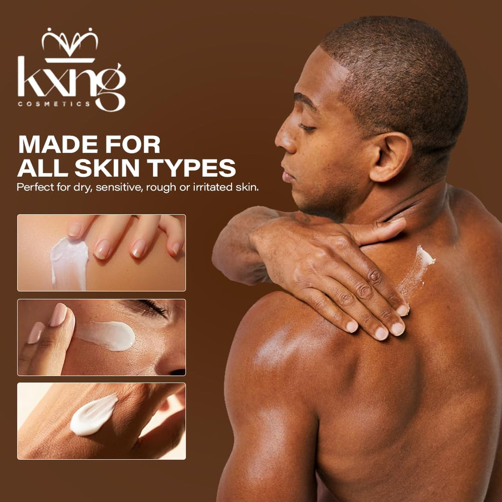 KXNG Cosmetics envase de 4oz para uso práctico y portátil.