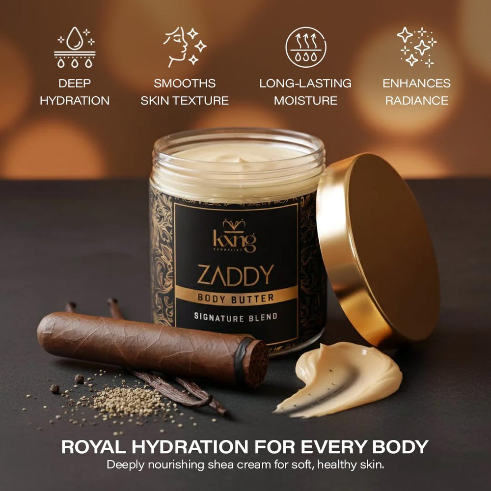 KXNG Cosmetics hidratación para piel seca con fórmula rica y de rápida absorción.