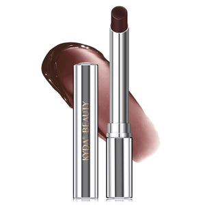 KYDA labial miel tintado, envase elegante, hidratación suave para labios nutridos.