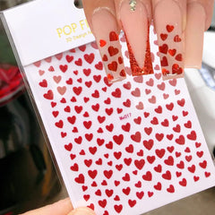 KZBTRBT corazones para Valentín, perfectos para looks de ocasión.