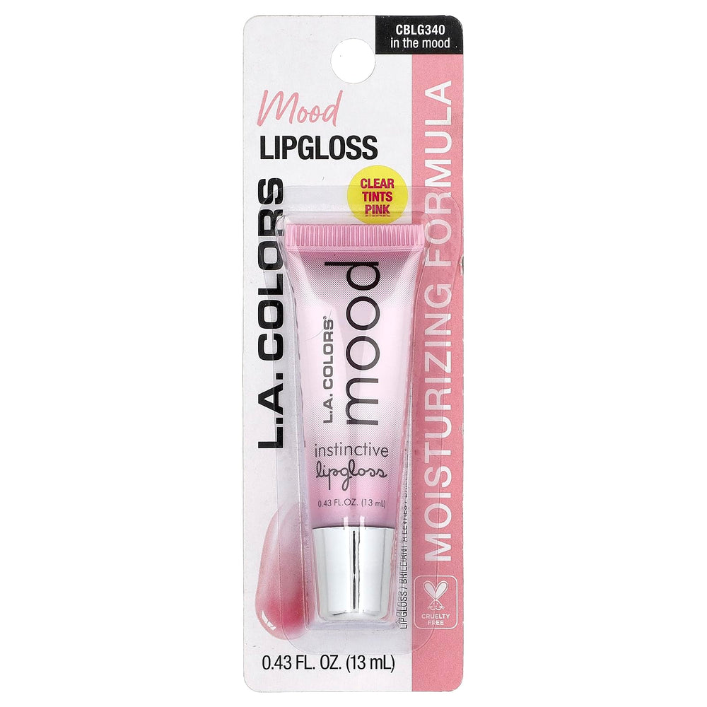 L.A. COLORS brillo labial sobre tinte labial para un glamour extra.