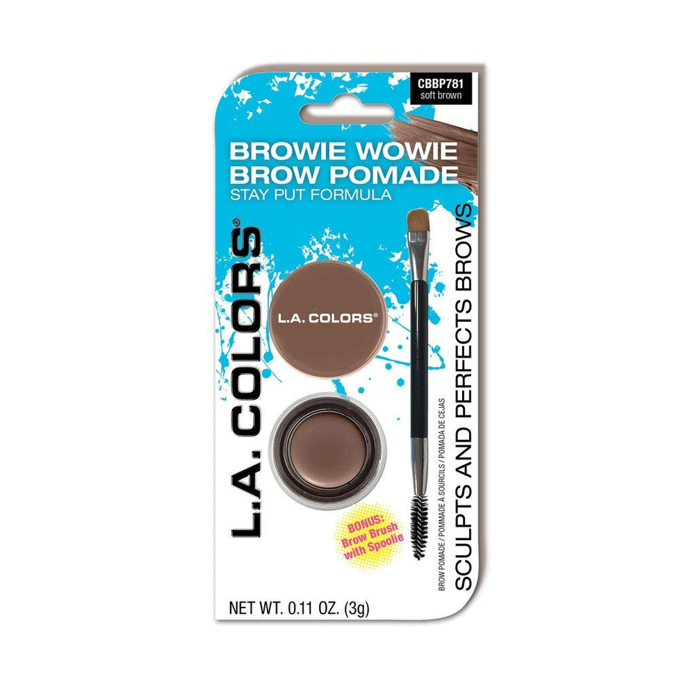 L.A. COLORS Browie Wowie pomada para cejas en marrón suave con definición