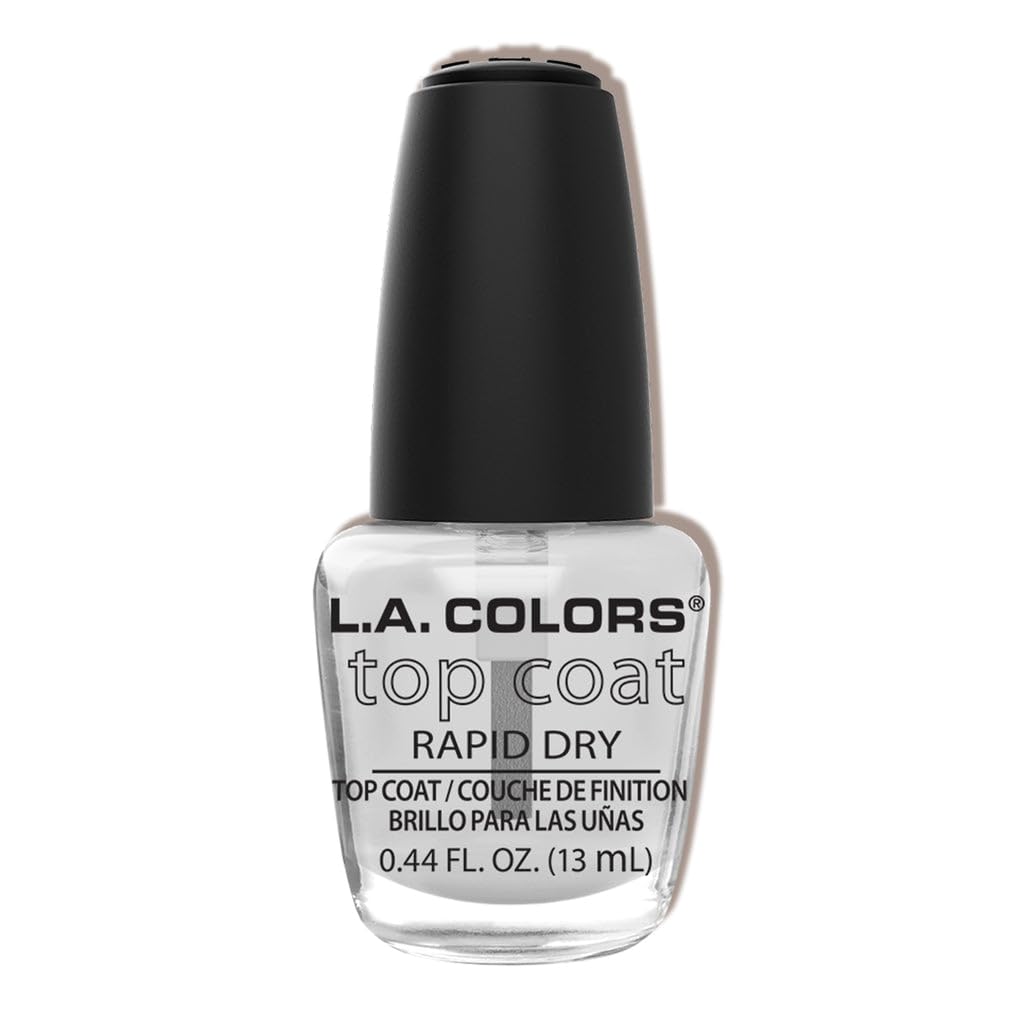 L.A. COLORS capa superior brillo: brillo intenso y protección duradera.