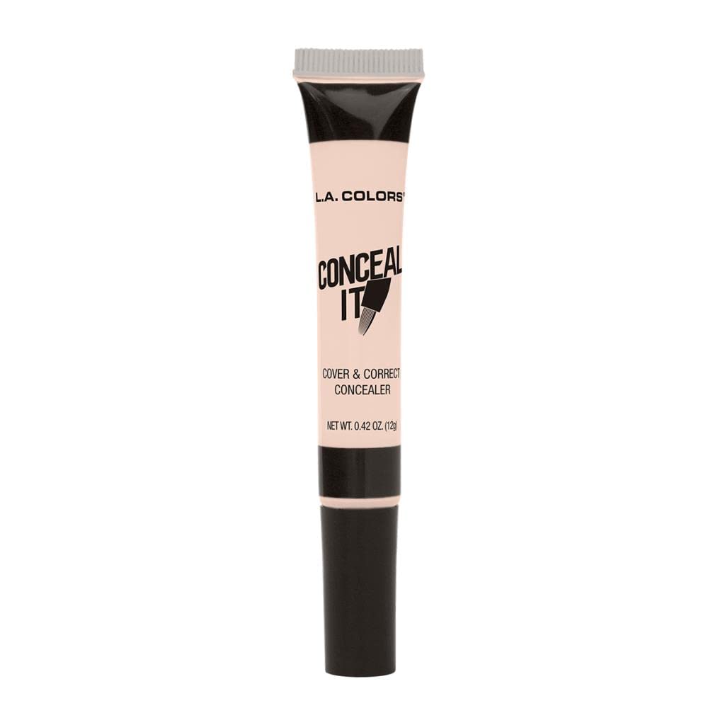 L.A. COLORS Conceal It Concealer en Fair CC569, corrección precisa y acabado natural