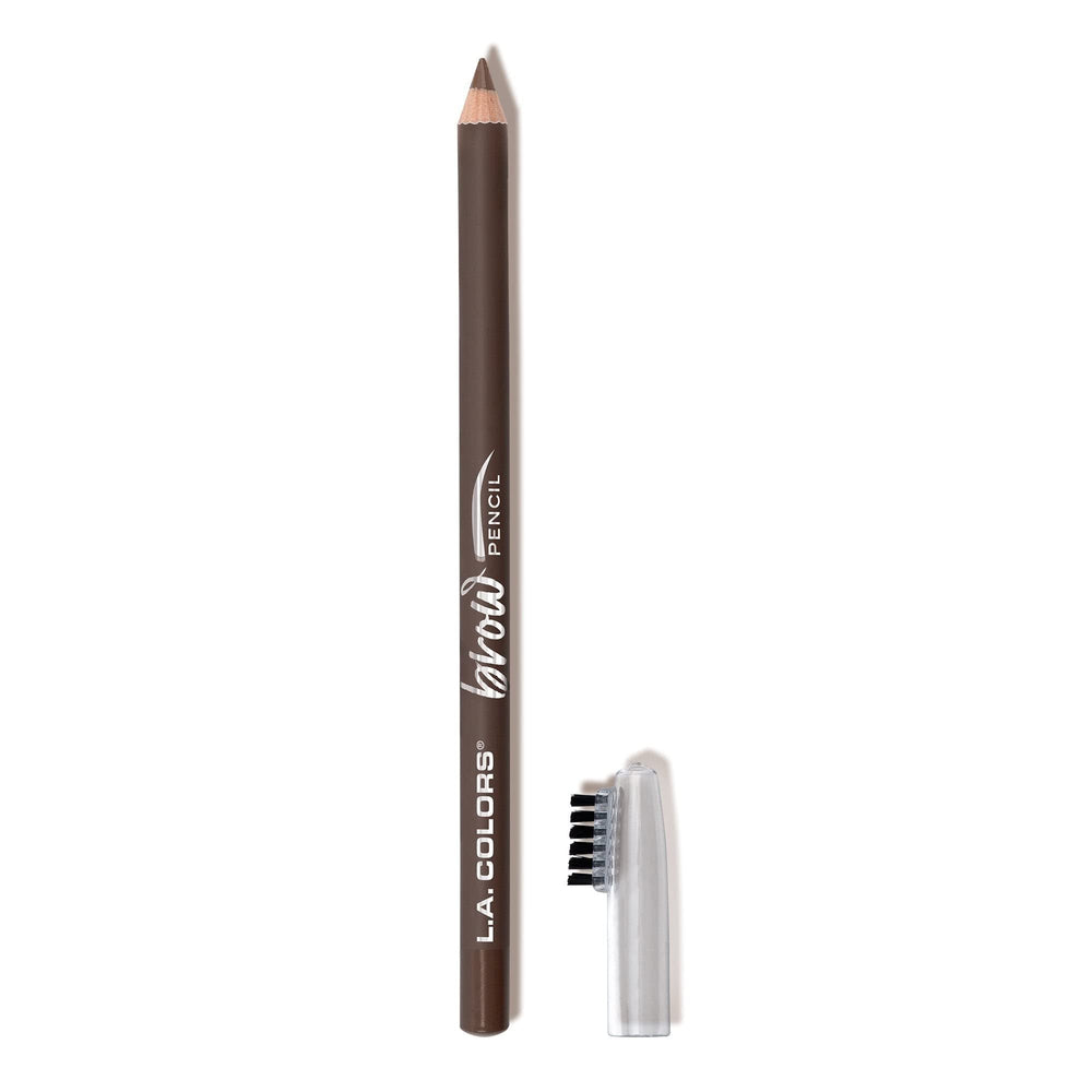 L.A. COLORS lapiz cejas marrón suave para definir y rellenar con acabado mate todo el día