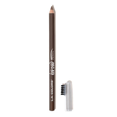 L.A. COLORS lapiz cejas marrón suave para definir y rellenar con acabado mate todo el día