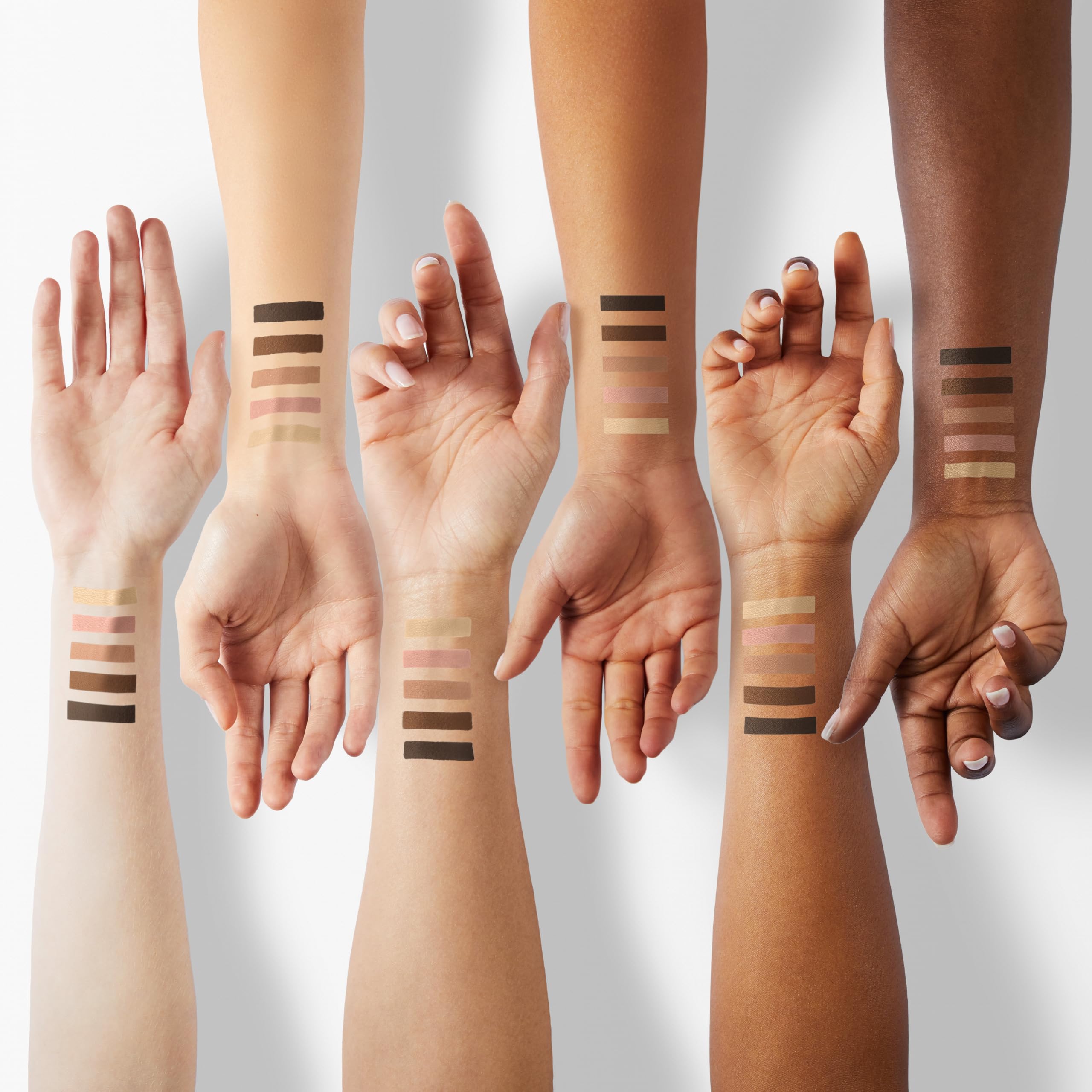 L.A. COLORS Tan Khaki en uso creativo para un look elegante