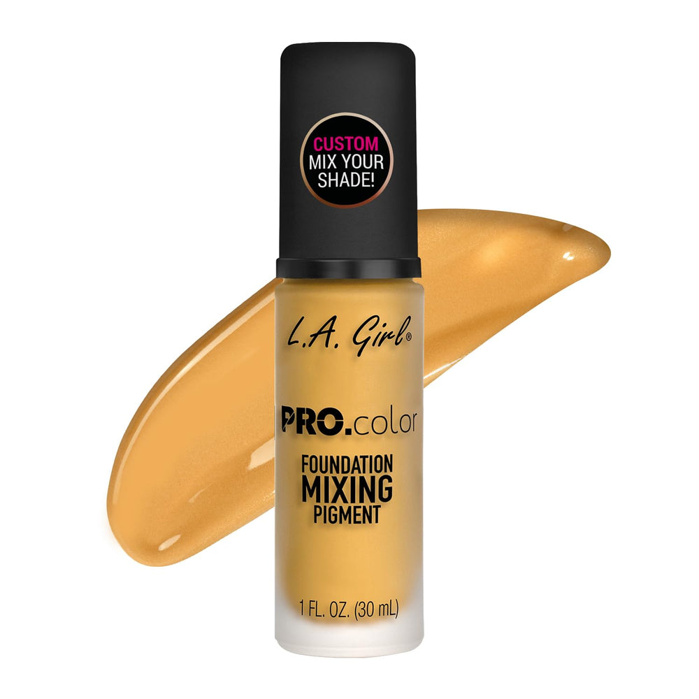 L.A. Girl PRO.color pigmento naranja, añade calidez natural a la base
