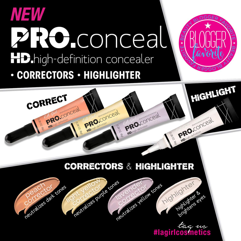 L.A. Girl Pro Conceal HD cubre ojeras y áreas oscuras con facilidad