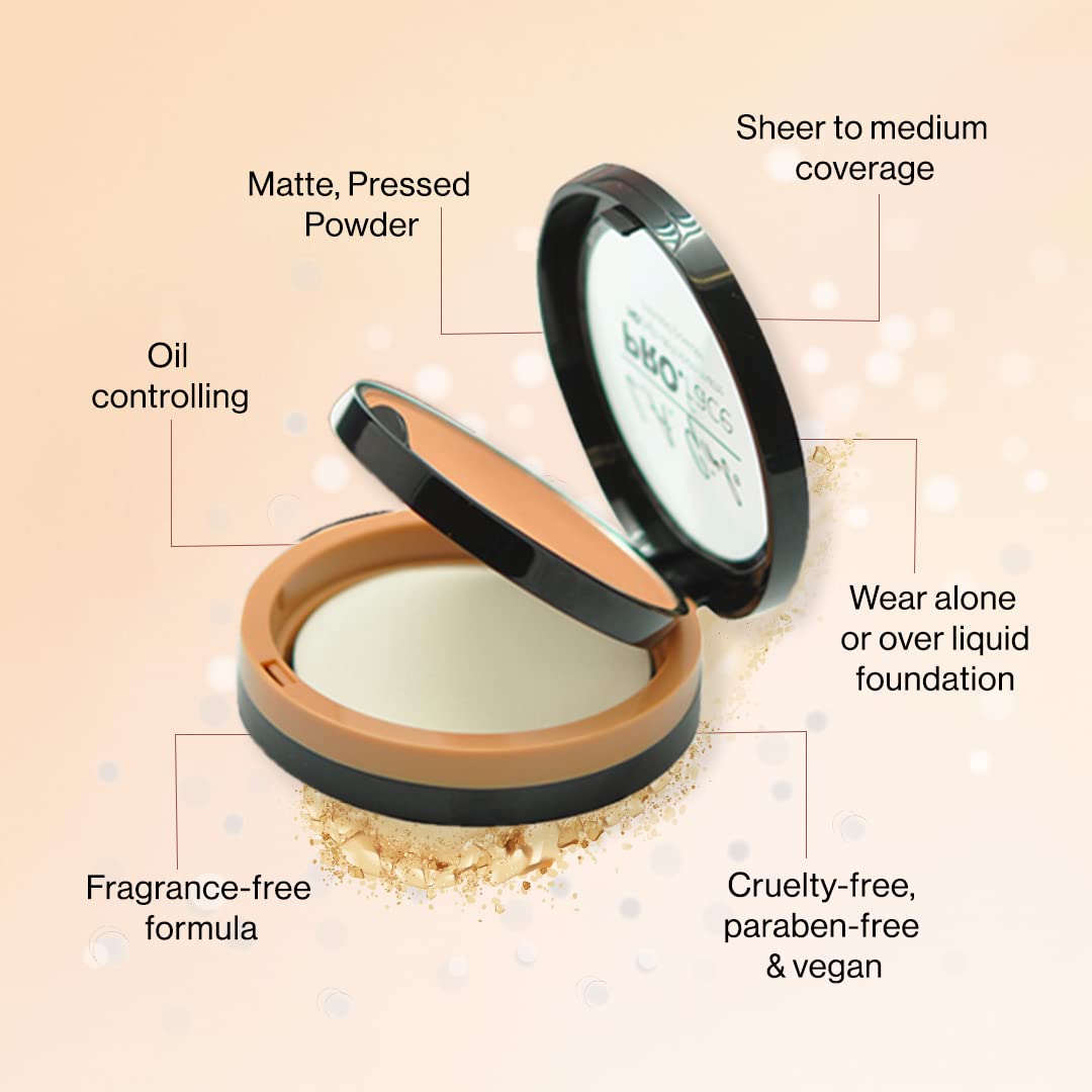 Aplicador esponja incluido para retoques rápidos con L.A. Girl Pro Face Matte.