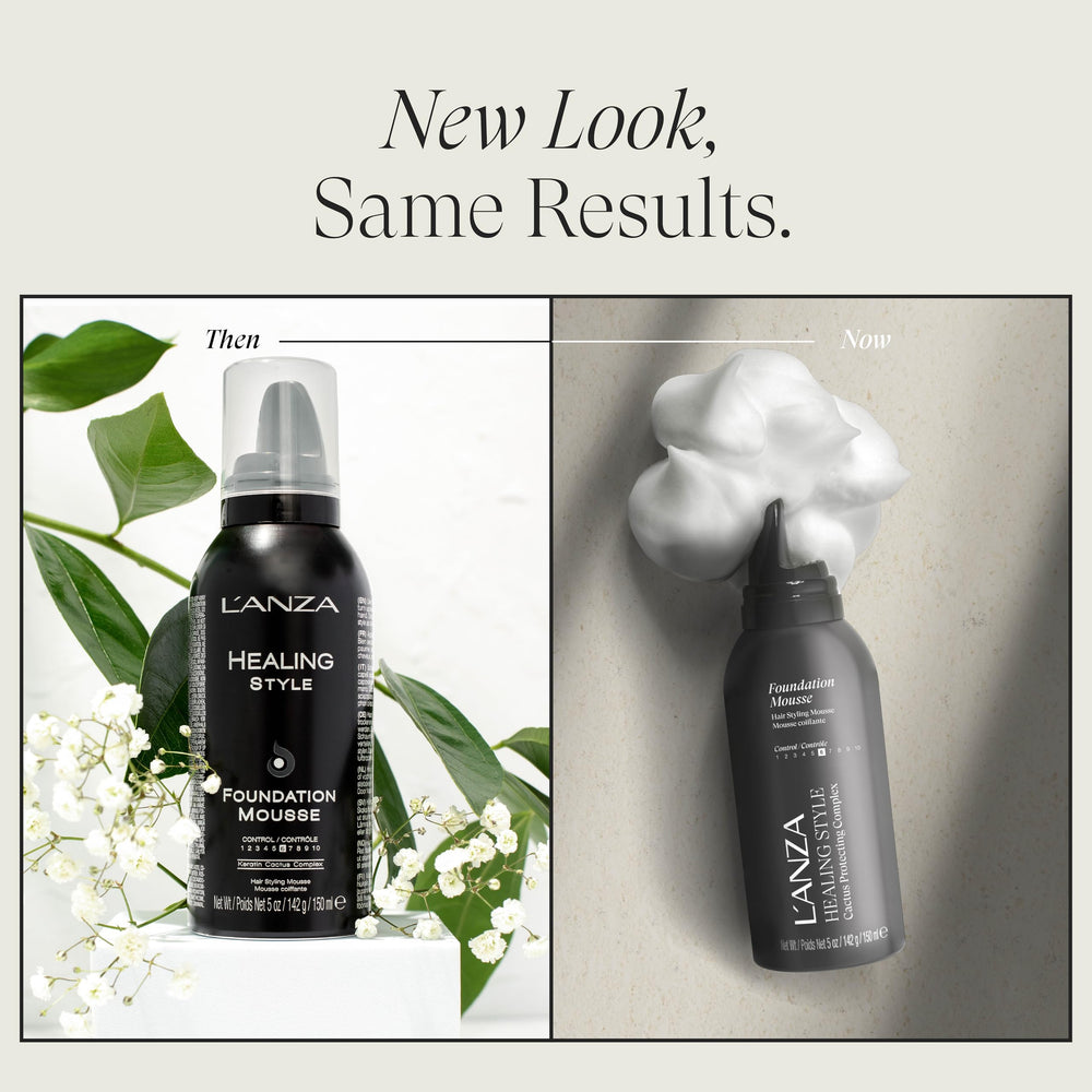 Textura ligera de L’ANZA Healing Style Foundation Mousse para cuerpo