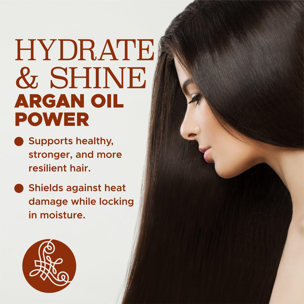 L LUSETA Aceite de Argán, sin sulfatos: cuidado delicado para todo tipo de cabello.