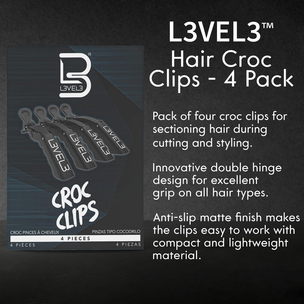 L3 Croc Nivel 3 ideal para peinados y división de cabello.