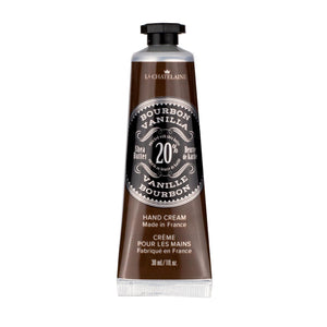 La Chatelaine crema de manos con karité y argán, aroma vainilla bourbon para hidratación diaria.