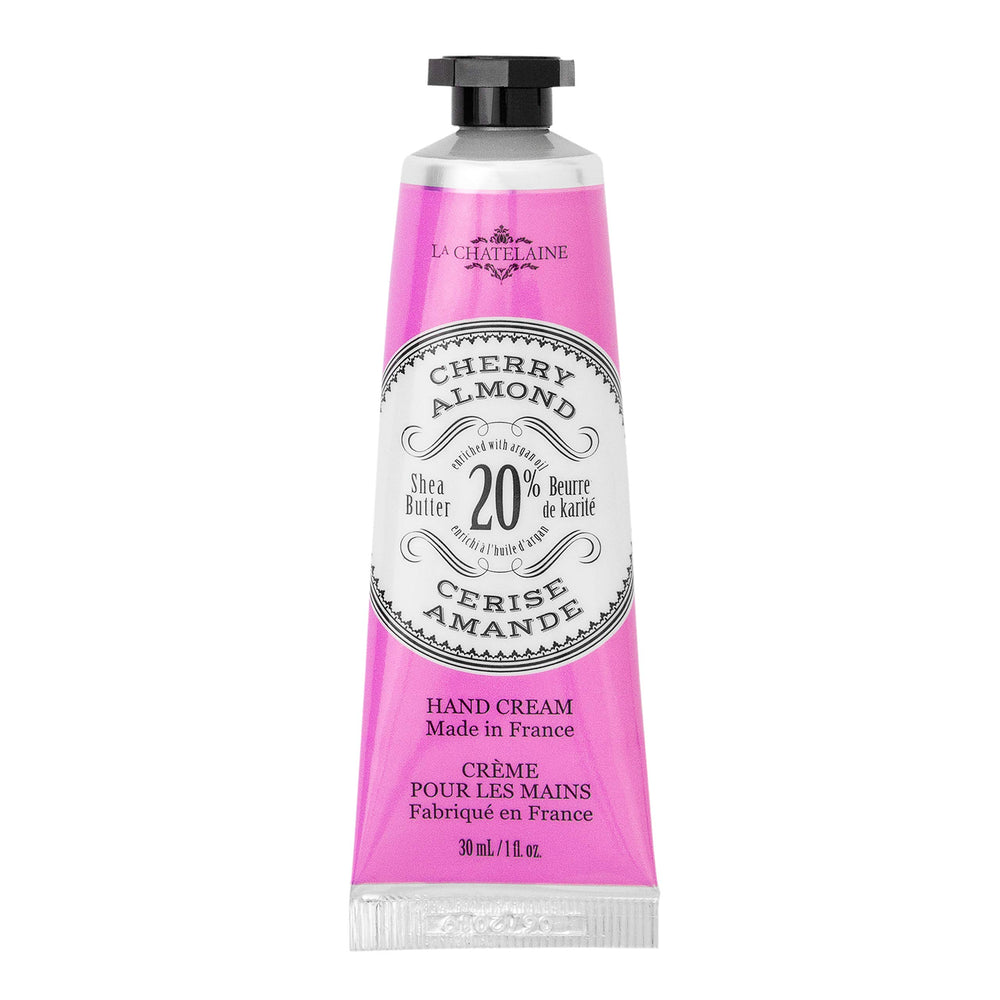 La Chatelaine crema de manos con karité y argán, hidratación profunda en 30 ml.
