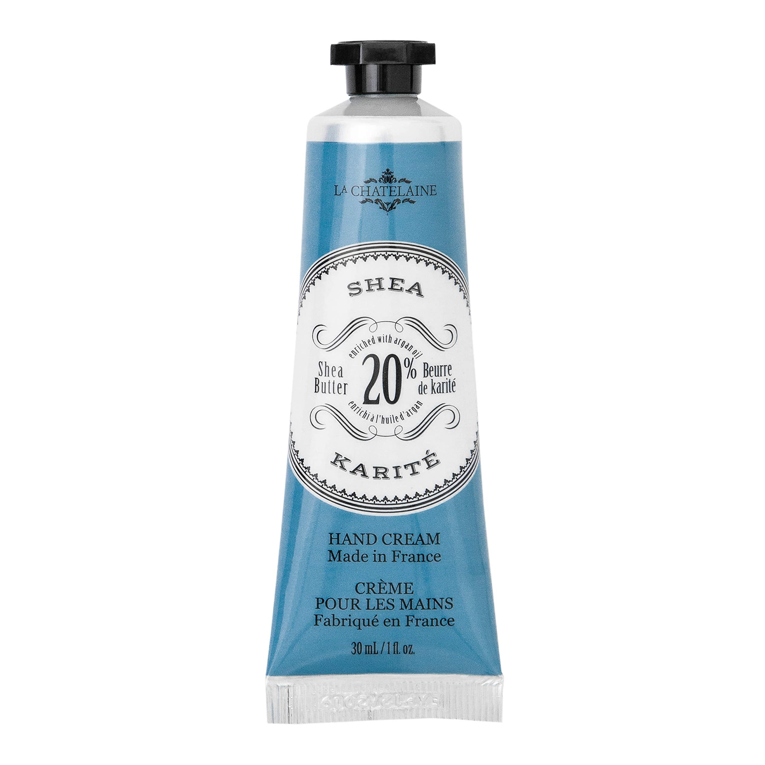 La Chatelaine crema de manos con manteca de karité y argán para hidratación profunda.