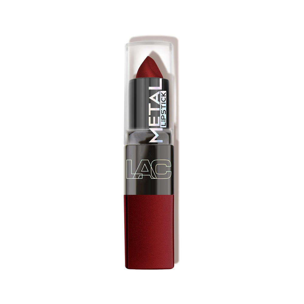L.A. COLORS Ruby Slippers barra labial metálica con brillo intenso para un resultado llamativo