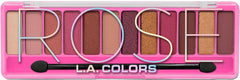 Sombra de ojos L.A. COLORS Color Vibe CES788 Rosa, color intenso y duradero para looks diarios.