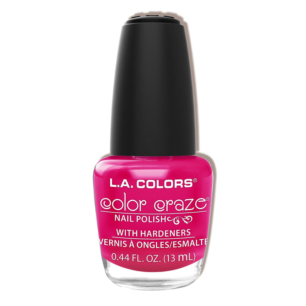Esmalte L.A. COLORS Color Craze Cruise para uñas con color vibrante y acabado duradero.