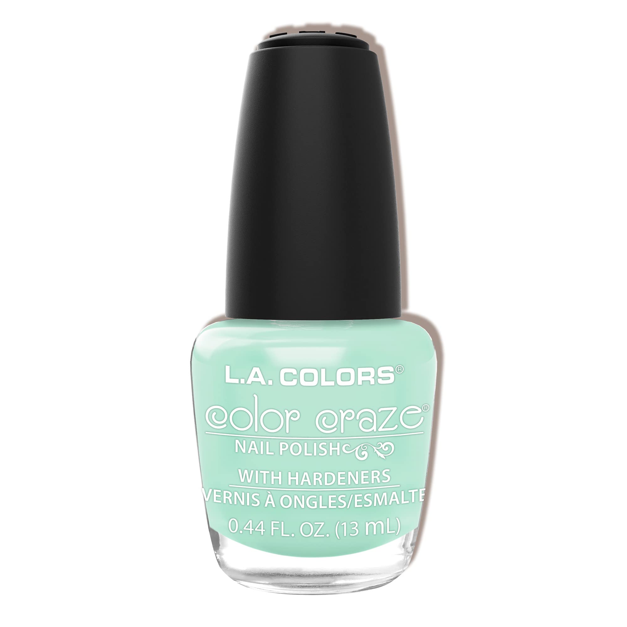 Esmalte L.A. COLORS Meadow CNP530, acabado brillante y duradero para uñas vibrantes.