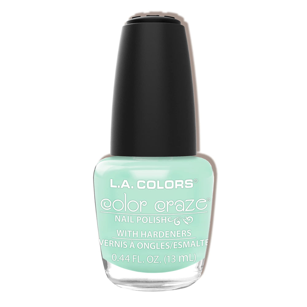 Esmalte L.A. COLORS Meadow CNP530, acabado brillante y duradero para uñas vibrantes.