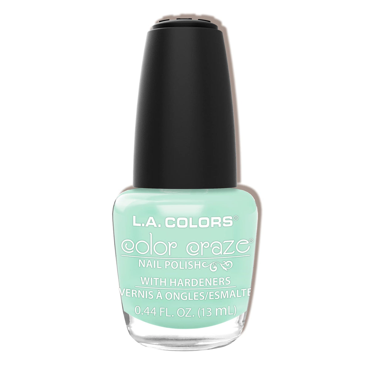 Esmalte L.A. COLORS Meadow CNP530, acabado brillante y duradero para uñas vibrantes.