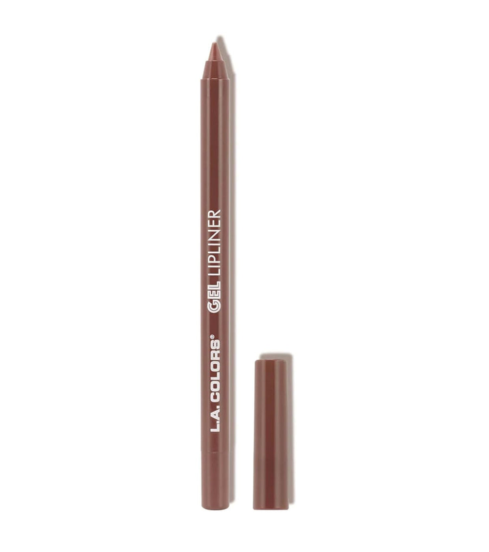 L.A. COLORS Gel Lipliner Café CP676, delineación suave para precisión y control